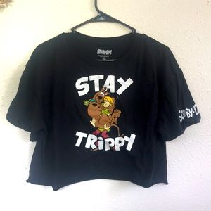 Scooby doo crop top